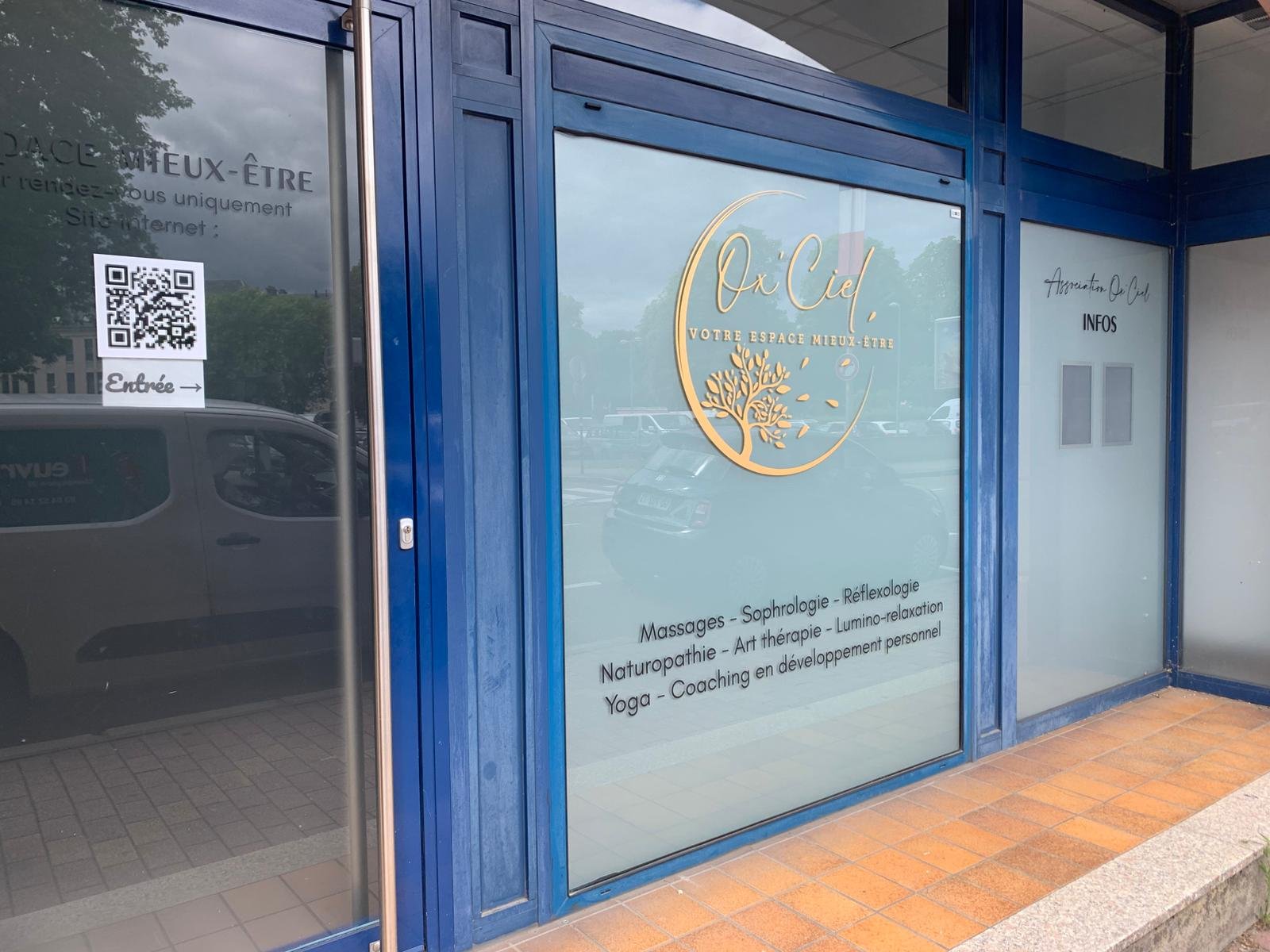 Devanture du cabinet